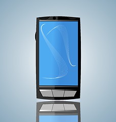 Image showing Realistic illustration of smart phone