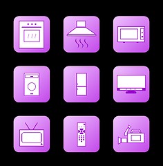 Image showing Icon appliances
