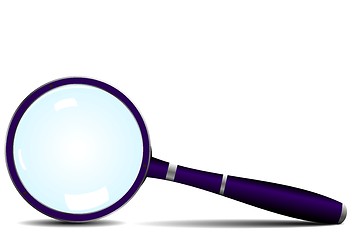 Image showing Magnifying glass icon