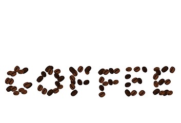 Image showing Realistic illustration of coffee beans