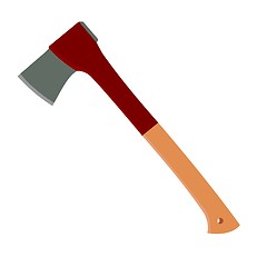 Image showing Realistic illustration axe