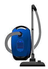 Image showing Realistic illustration of vacuum cleaner