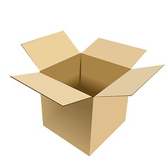 Image showing Realistic illustration of box