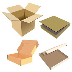 Image showing Realistic illustration of box