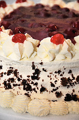 Image showing Real cream cake