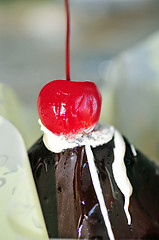 Image showing Cherry on the cake