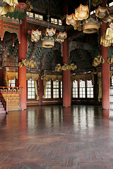 Image showing Interior of a Korean palace