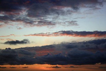 Image showing fantastic clouds 