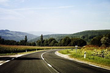 Image showing Empty street