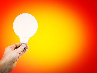 Image showing White bulb