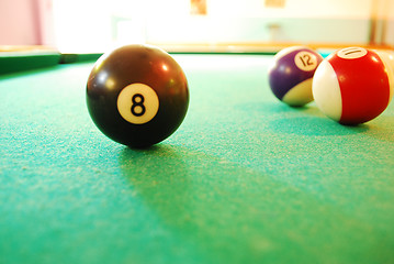 Image showing billiard ball