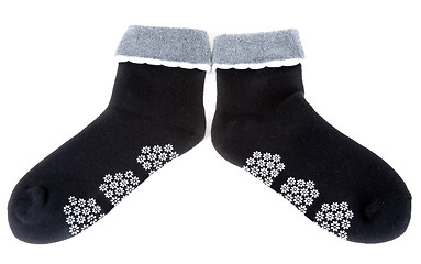 Image showing Pair warm sock