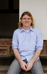 Image showing Attractive blond man