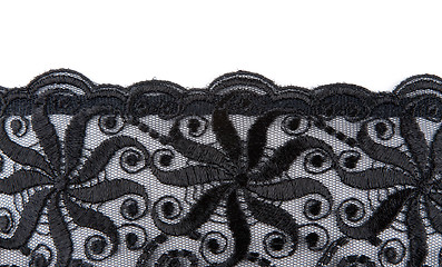 Image showing Black lace