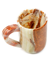 Image showing Cup from stone onyx