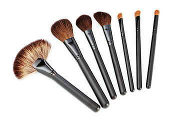 Image showing make-up brushes