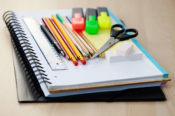 Image showing school supplies