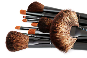 Image showing make-up brushes