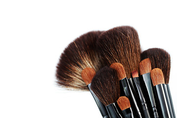 Image showing make-up brushes