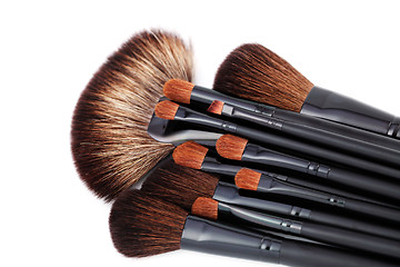 Image showing make-up brushes