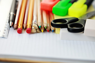 Image showing school supplies