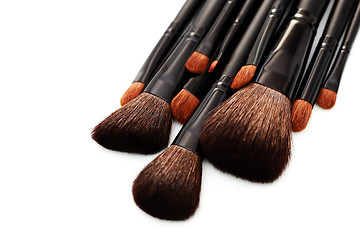 Image showing make-up brushes