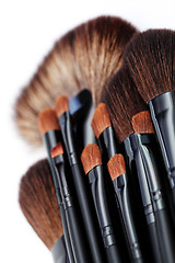 Image showing make-up brushes