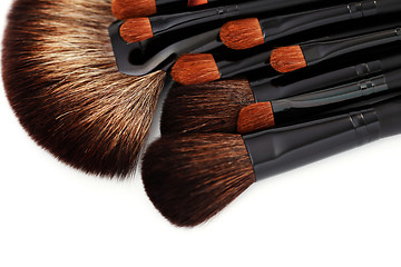 Image showing make-up brushes