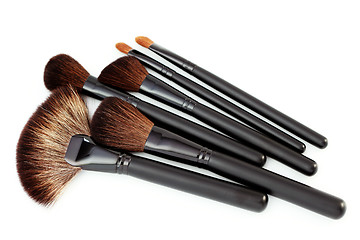 Image showing make-up brushes