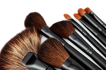 Image showing make-up brushes