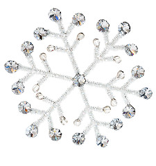 Image showing Diamond snowflake