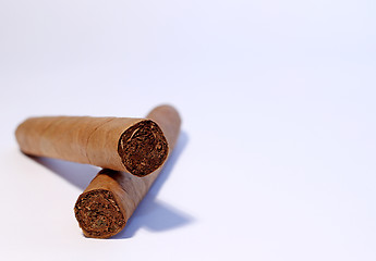 Image showing Two cigars