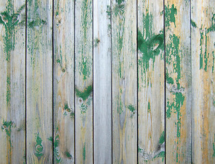 Image showing wooden fence