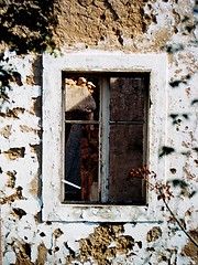Image showing rustic window