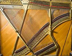 Image showing Piano components