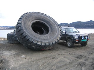 Image showing Giantic tires