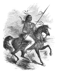 Image showing Comanche warrior