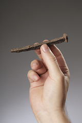 Image showing Old nail