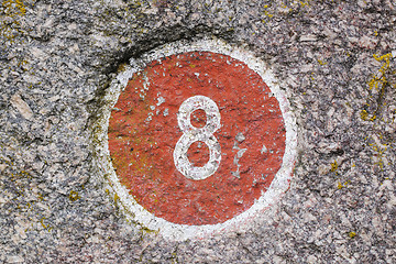 Image showing Number 8