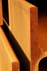 Image showing Rusty iron shapes