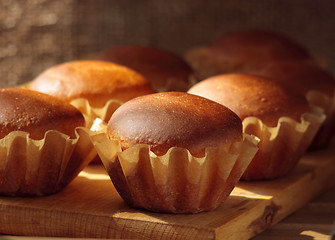 Image showing Home made muffins