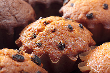 Image showing Various home made muffins