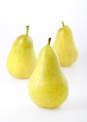 Image showing Three pears 