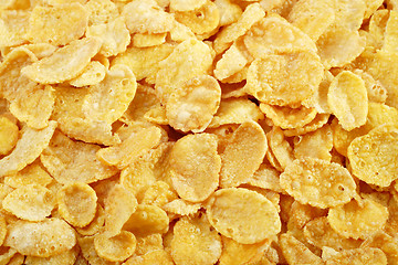 Image showing Cornflakes texture