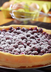 Image showing Berry tart