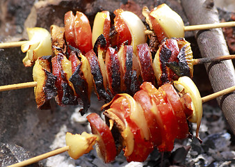 Image showing Barbecue close up