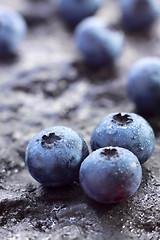 Image showing Blueberry (Northern Highbush Blueberry) fruits