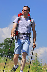 Image showing Hiker