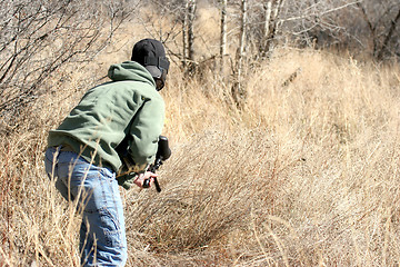 Image showing paintballing