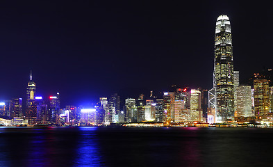 Image showing Hong Kong at night